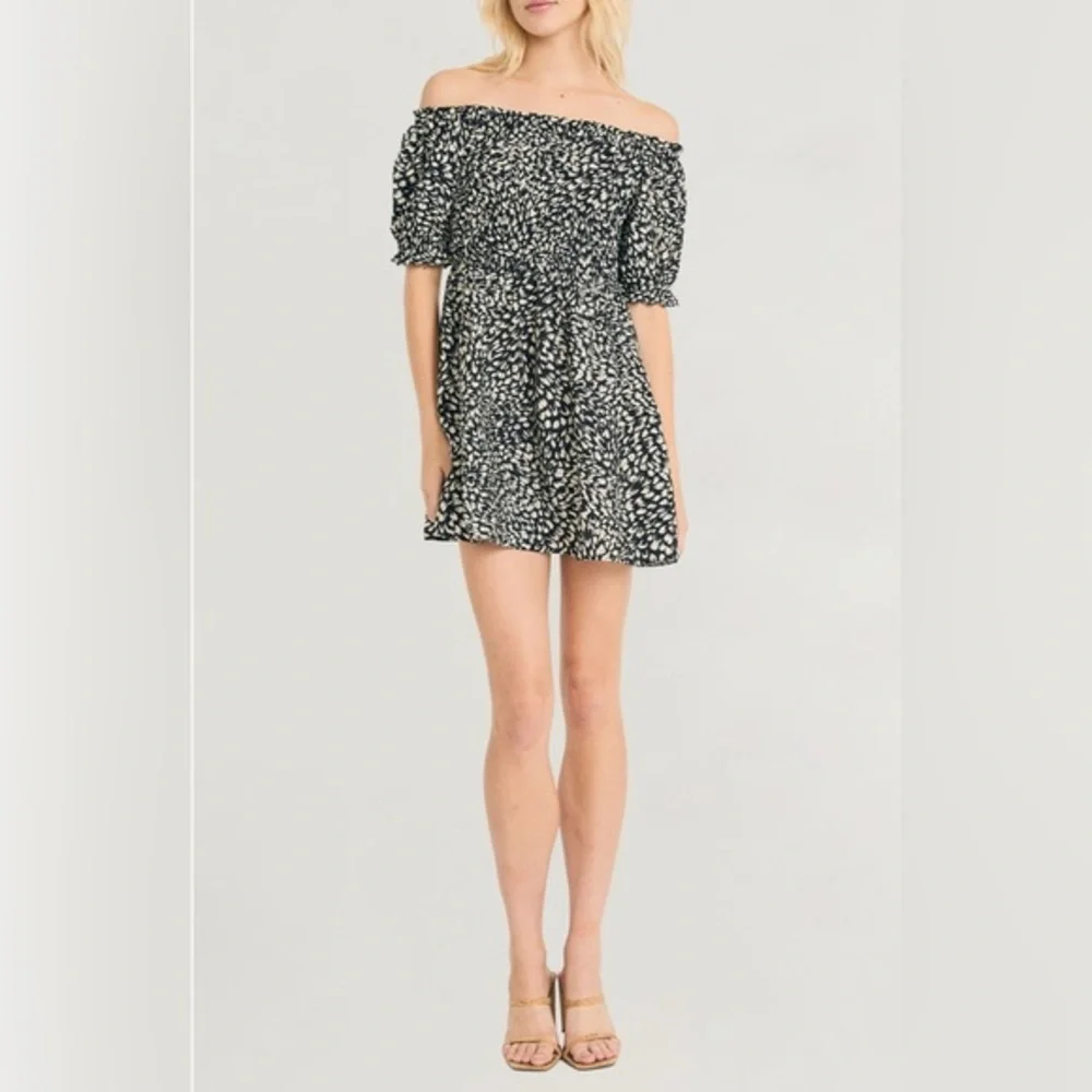 The Good Journey Off Shoulder Minidress Size XL NWT - Picture 2 of 5